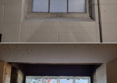 Before And After Glass Block Supplier Milwaukee Wi Week 2 April 2023 00003